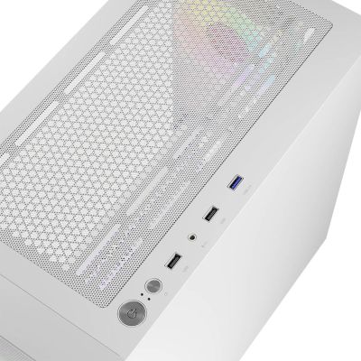 6. LOGIC OBUDOWA PORTOS ARGB MINI USB 3.0 WHITE