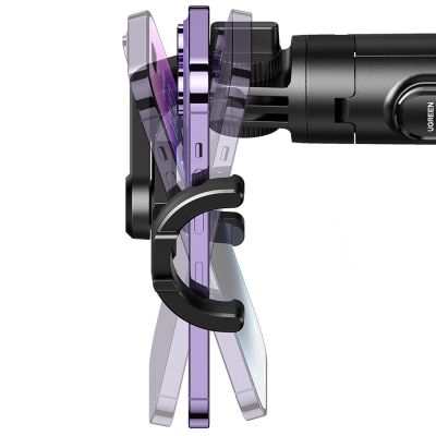 3. Selfie stick Ugreen LP586 statyw teleskopowy z pilotem Bluetooth 1,5m - czarny