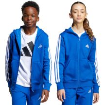Bluza dla dzieci adidas Essentials Full-Zip Hoodie niebieska JY4977