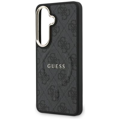 6. Etui Guess 4G Embossed Ring MagSafe na Samsung Galaxy S26+ - czarne