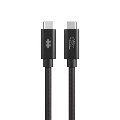 3. HYPER HyperDrive Next kabel USB USB4 Gen 3x2 1,2 m USB C Czarny