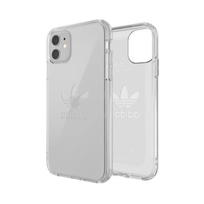 7. Etui Adidas OR PC Case Big Logo na iPhone 11 - przezroczyste