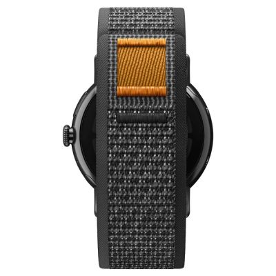 3. Pasek Spigen Athlex Air na Google Pixel Watch 41 mm - czarno-pomarańczowy