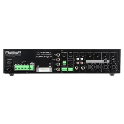 2. AUDAC COM24MK2 wzmacniacz audio Przedstawienie/scena Czarny
