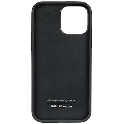 4. Etui Audi Synthetic Leather na iPhone 13 Pro Max - czarne