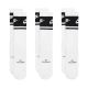 3. Skarpety Nike Everyday Elevated Crew 3 pary biało-czarne IM7949 901