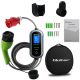 9. Qoltec Mobilna ładowarka do samochodu elektrycznego EV i hybryd z regulacją 2w1 Typ2 | 11kW | 400V | CEE 16A | Wi-fi | TUYA | SMART LIFE | LCD | Przenośna | Wallbox | 5m