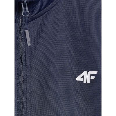 8. Bluza dresowa rozpinana bez kaptura męska 4F 4FRAW25TSWSM2459-31S
