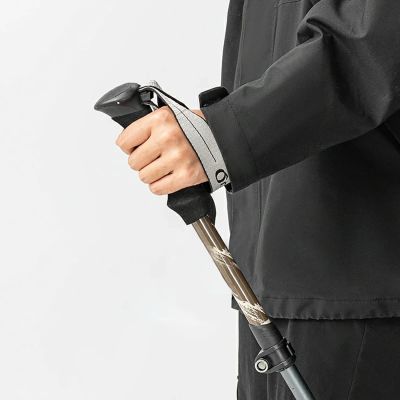 10. Kijek trekkingowy Qunature nordic walking aluminiowy 110 - 130 cm 1 szt. - brązowy