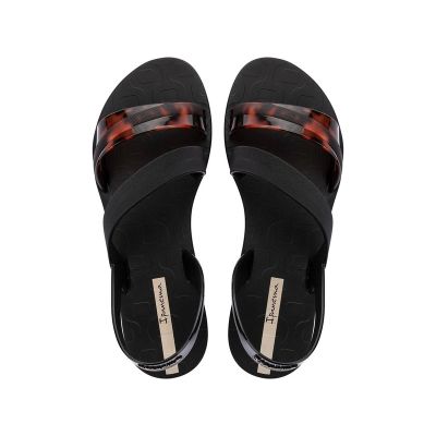 2. Ipanema buty sandały damskie Vibrant Sandal Fem modne wygodne czarne brązowe