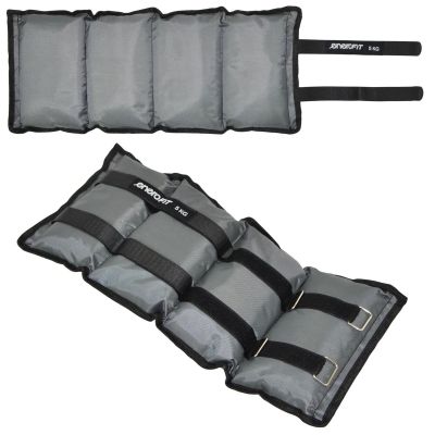 7. OBCIĄŻENIE NA PRZEGUBY SZARE 10KG (2x5KG) ENERO FIT