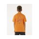 3. Koszulka chłopięca RIP CURL Eternal Shred Art Tee-Boy pomarańczowa