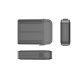 2. Etui ochronne Orico PPH-25 pudełko na 2 x HDD 2,5" - półprzezroczyste, szare