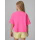 2. T-shirt loose z nadrukiem dziewczęc 4F 4FJRSS26TTSHF3908-54N