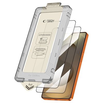 2. Szkło hartowane Tech-Protect Quick Set+ 2-Pack na Samsung Galaxy S26 Ultra - czarne