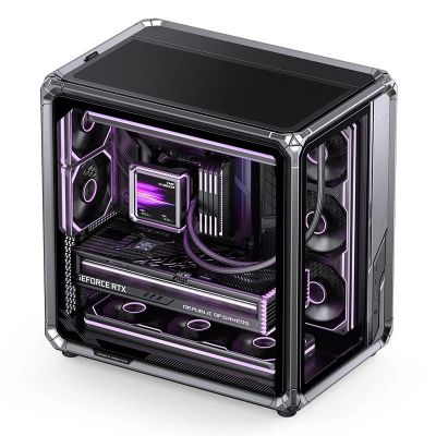 29. Jonsbo X400 Pro PC-Gehäuse, Midi-Tower, ATX, Tempered Glass - grau