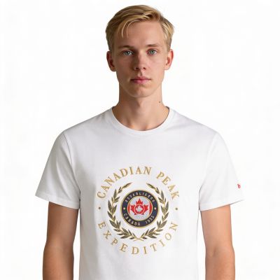6. Koszulka Canadian Peak JIGEREAK WHITE RM MEN 254 (RBMSZ1232H/CP-BLANC)