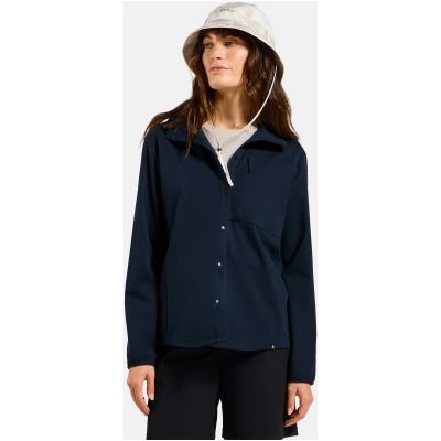 2. Koszula z długim rękawem damska Odlo Shirt l/s TRANSITION SOFTSHELL granatowa