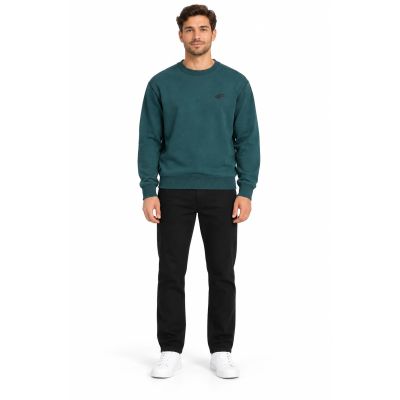 Bluza z okrągłym dekoltem nierozpinana męska 4F 4FWAW26TSWSM2736-46S