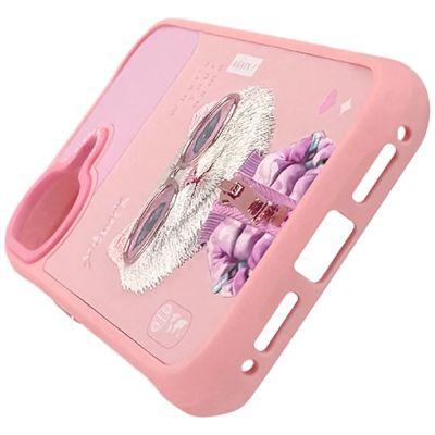 3. Etui Nimmy Cool&Cute 2.0 Cat na iPhone 17 -różowe