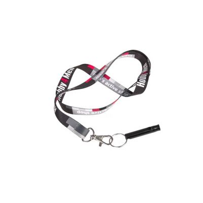 3. Gwizdek przetrwania GUARD Whistle Aluminium czarny (YC-010-BL)