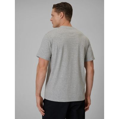 2. T-shirt regular z nadrukiem męski 4F 4FRSS26TTSHM3989-10S