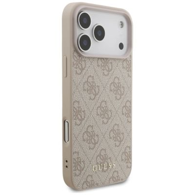 4. Etui Guess 4G Classic na iPhone 17 Pro Max / 18 Pro Max - różowe