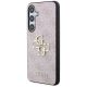 2. Etui Guess 4G Big Metal Logo na Samsung Galaxy S24 - różowe