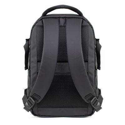 3. Plecak Wozinsky WPW-20L z kieszenią na laptopa podróżny 40x20x25 cm do luku bagażowego - czarny