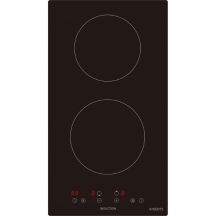 Płyta indukcyjna MPM MPM-30-IM-12/N 30 cm | 2 pola | PowerBoost | 9 poziomów mocy | czarny | ultra płaska