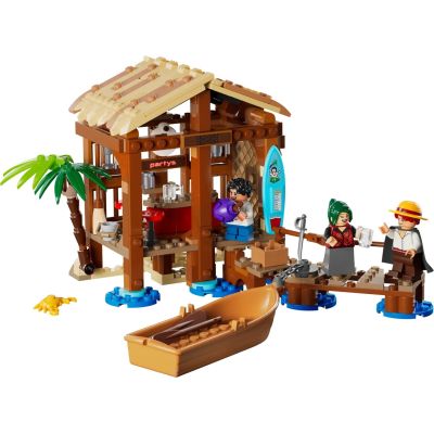 3. LEGO One Piece 75636 Chatka w wiosce Fuusha