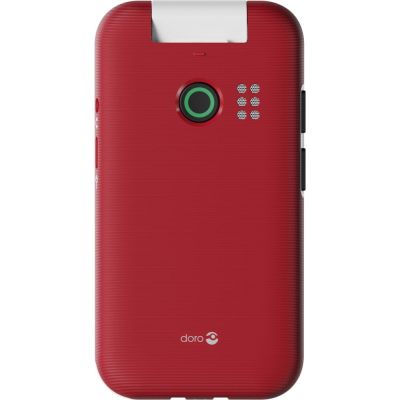 3. Doro Leva E30 7,11 cm (2.8") 142,7 g Czerwony, Biały Telefon funkcjonalny
