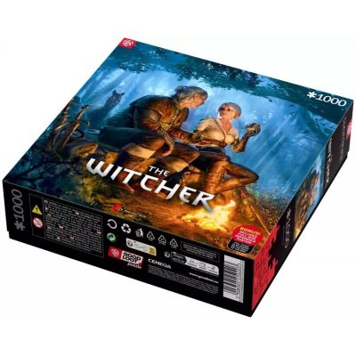 4. Puzzle Good Loot: The Witcher - Journey of Ciri, 1000 elementów