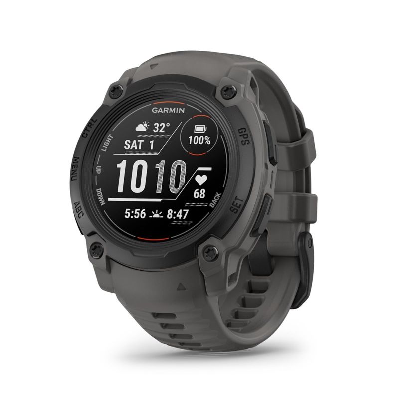 13. Garmin Instinct E 2,18 cm (0.86") MIP 40 mm Cyfrowy 166 x 166 px Czarny GPS