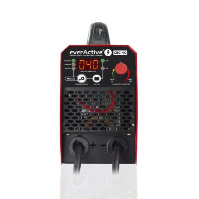 4. EVERACTIVE PROSTOWNIK SAMOCHODOWY Z ROZRUCHEM, INWERTEROWY, DO AKUMULATORA12V/24V CBC40
