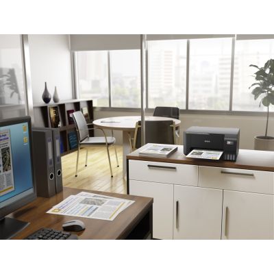 22. Urządzenie wielofunkcyjne EPSON EcoTank ET-2860 Atramentowa A4 5760 x 1440 DPI 33 stron/min Wi-Fi Czarne