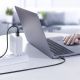 6. Ugreen kabel przewód USB Typ C (męski) na Typ C (męski) 1 m biały (US300)