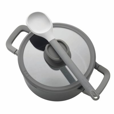 3. BergHOFF Leo Stone+ 2 l Okrągły Czarny