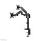 6. Neomounts DS70-750BL2 uchwyt/stojak do monitorów 68,6 cm (27") Biurko Czarny
