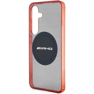 6. Etui AMG Transparent Bicolor MagSafe na Samsung Galaxy S24 - czarne