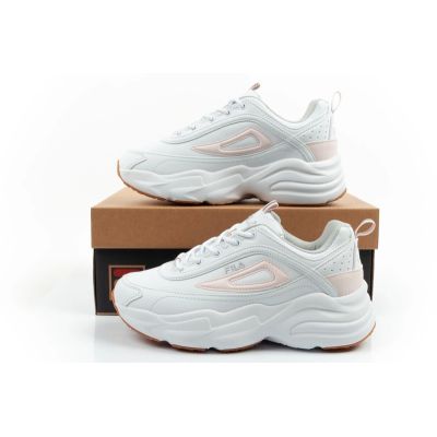 10. Fila buty sportowe damskie sneakersy Skye ZP modne wygodne lekkie białe