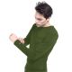 12. Glovii GJ1CM koszula/top Bluza Wycięcie pod szyją Długi rękaw Elastan, Poliester