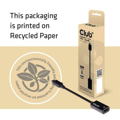 5. CLUB3D DisplayPort 1.4 to HDMI 2.0b HDR Active Adapter