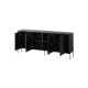 2. Komoda VERA 190x40x80 czarny mat