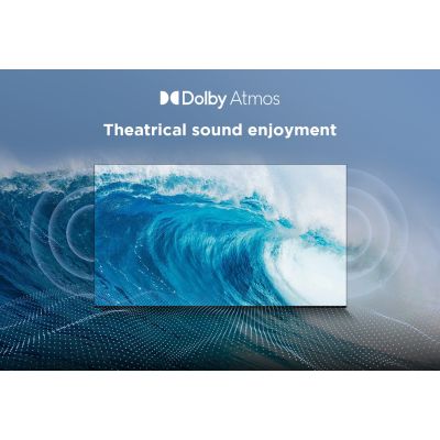 6. Telewizor TCL 43P7K QLED 40" 4K Ultra HD Google TV Dolby Atmos DVB-T2 Metaliczny
