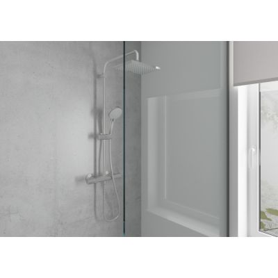 4. Hansgrohe Showerpipe 230 system prysznicowy 2 głowic(e) Ściana Czarny