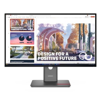 13. Lenovo ThinkVision P27QD-40 LED display 68,6 cm (27") 2560 x 1440 px Wide Quad HD Czarny