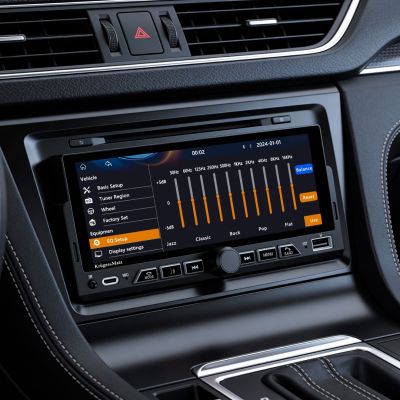 7. KRUGER&MATZ RADIO SAMOCHODOWE KM2017 CARPLAY/ANDROIDAUTO 1DIN