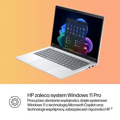 15. HP EliteBook 8 G1i Next Gen AI PC Copilot+ PC Intel Core Ultra 5 228V Laptop 35,6 cm (14") WUXGA 32 GB LPDDR5x-SDRAM 512 GB SSD Wi-Fi 7 (802.11be) Windows 11 Pro Srebrny