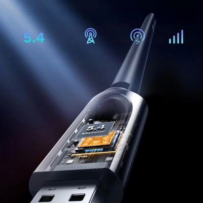 3. Adapter Ugreen CM878 bezprzewodowy WiFi 6 z Bluetooth 5.4 - czarny